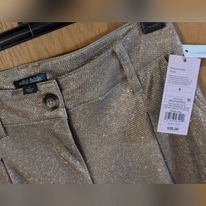 Wild Fable Metallic Gold Pants